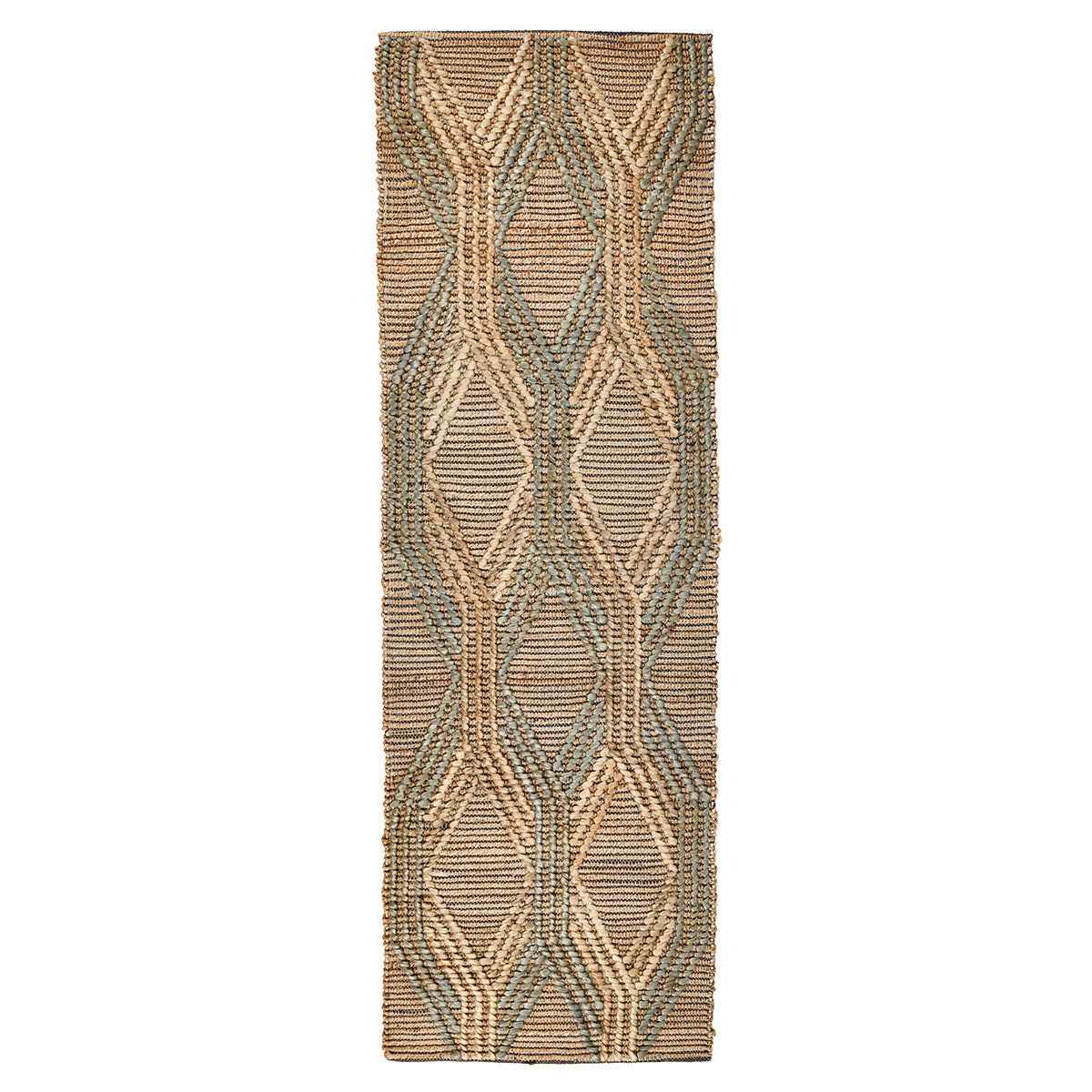 Sylmar Natural/Mineral Blue Rug by Classic Home at Eve Furniture