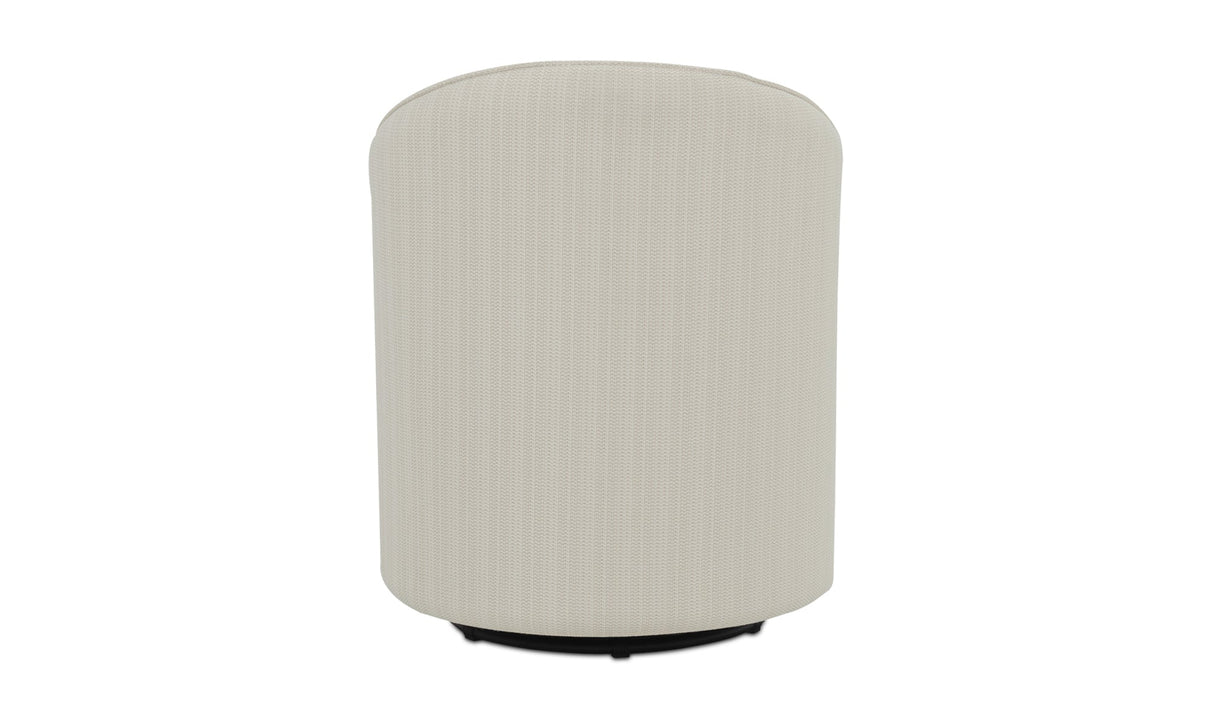Sylvie Outdoor Swivel Dining Chair Cream by Moe's Home at Eve Furniture