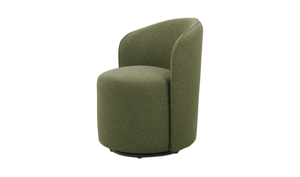 Sylvie Outdoor Swivel Dining Chair Green by Moe's Home at Eve Furniture