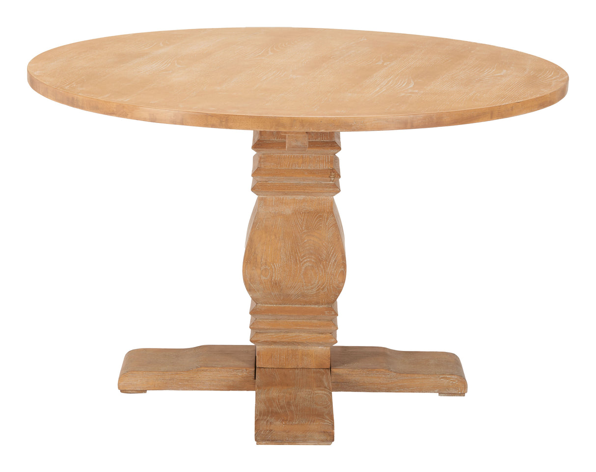 Tabi Brown Dining Table by Zuomod at Eve Furniture