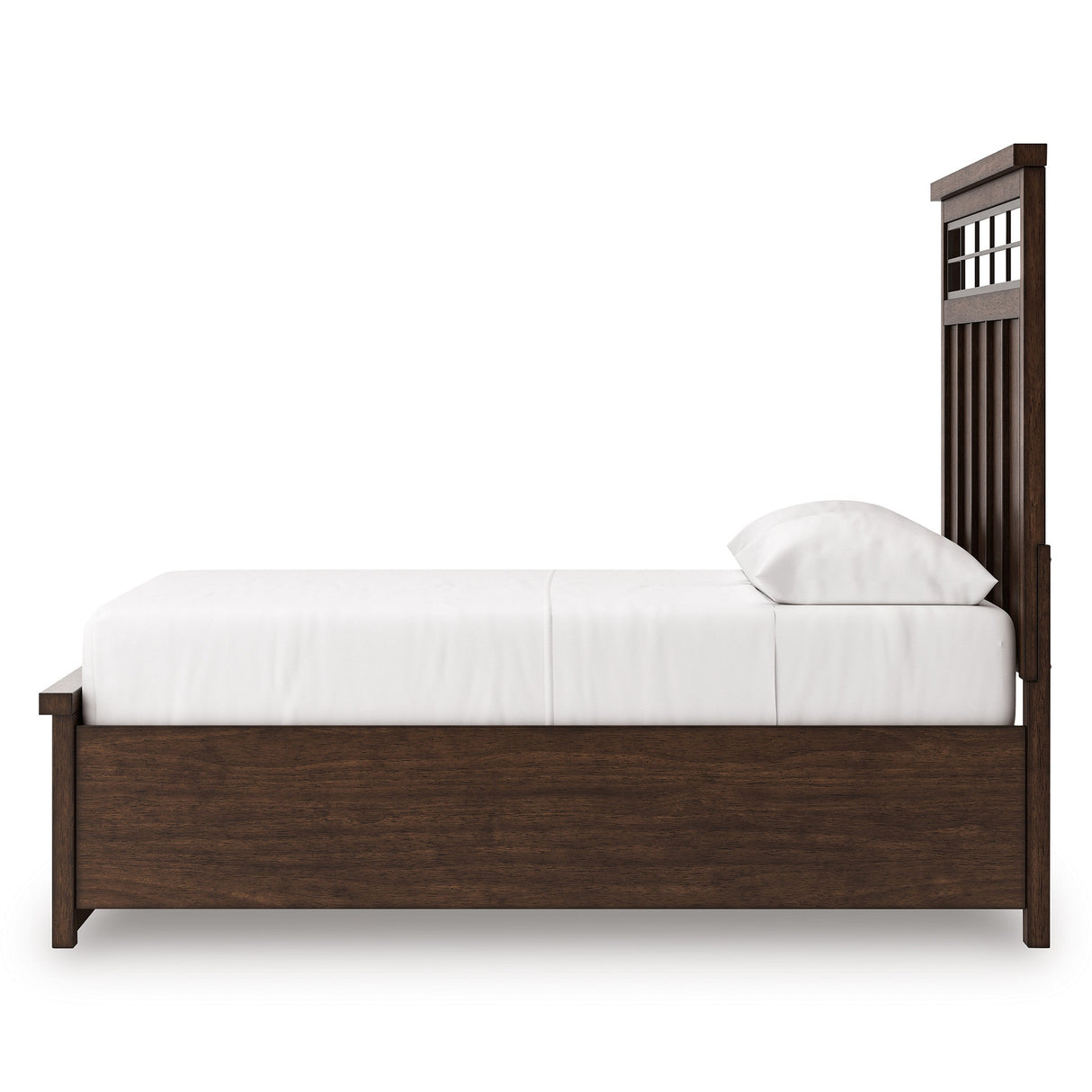 Taffenbrook Medium Brown Queen Storage Platform Bed by Ashley at Eve Furniture
