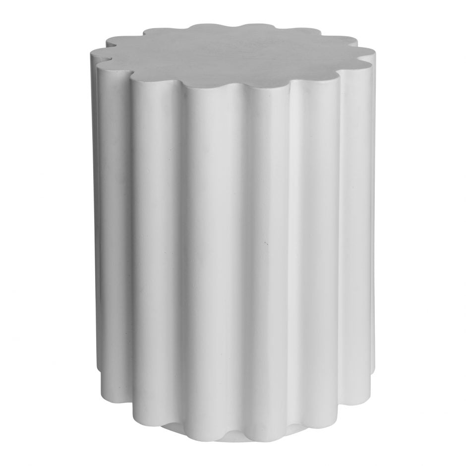 Taffy Accent Table White by Moe's Home at Eve Furniture