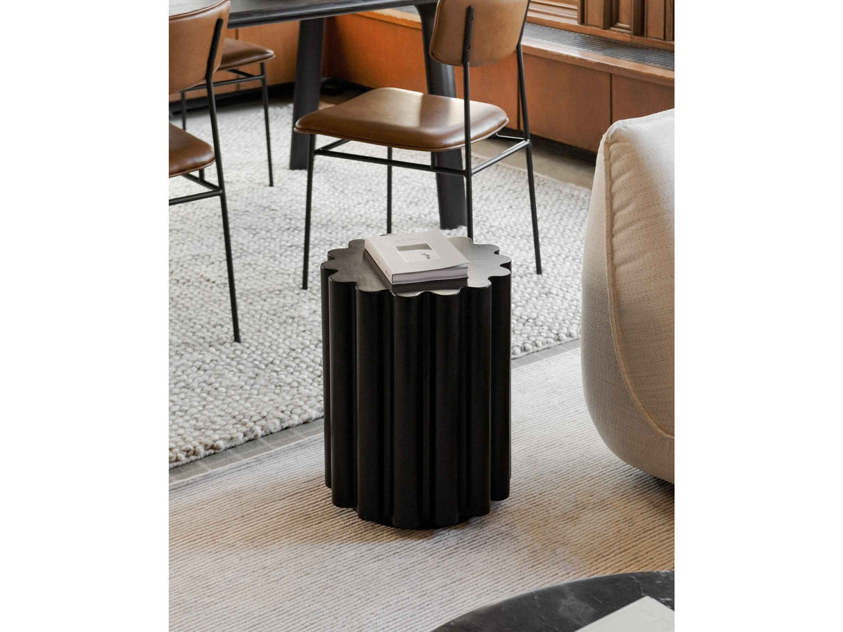 Taffy Black Accent Table
