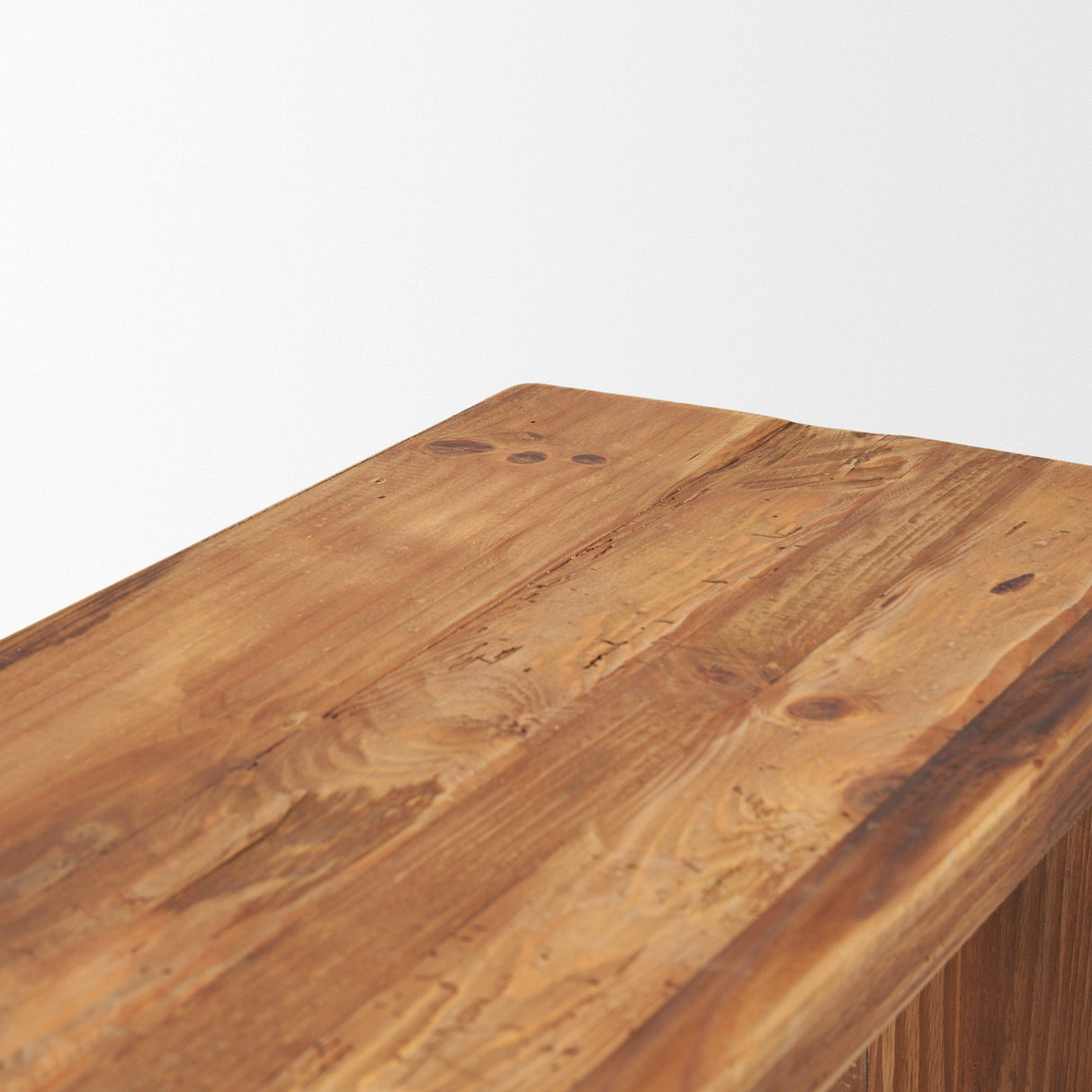 Tahira Rectangular Recycled Wooden Bench by Mercana at Eve Furniture