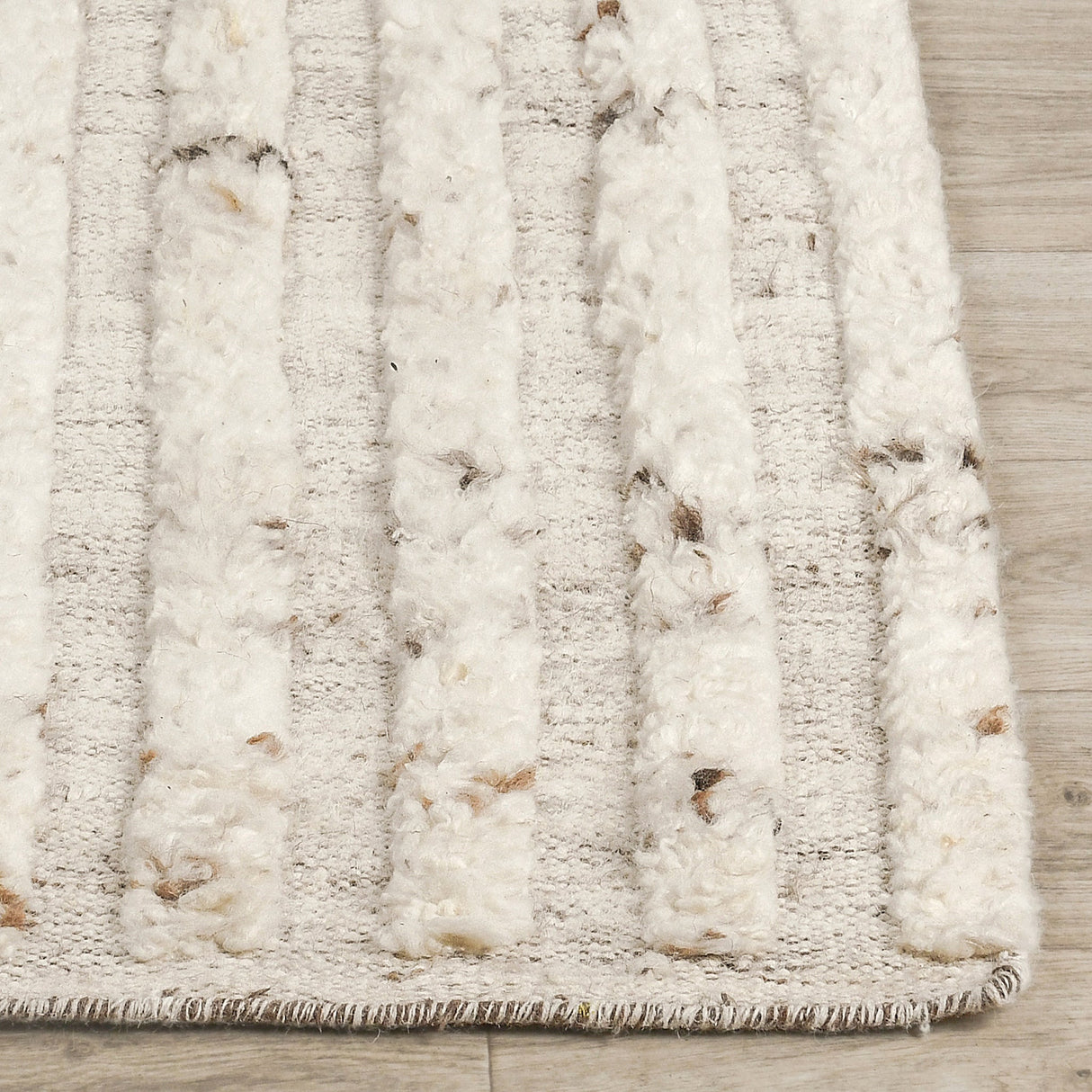 Tahoe Ivory Wool Rug by Classic Home at Eve Furniture