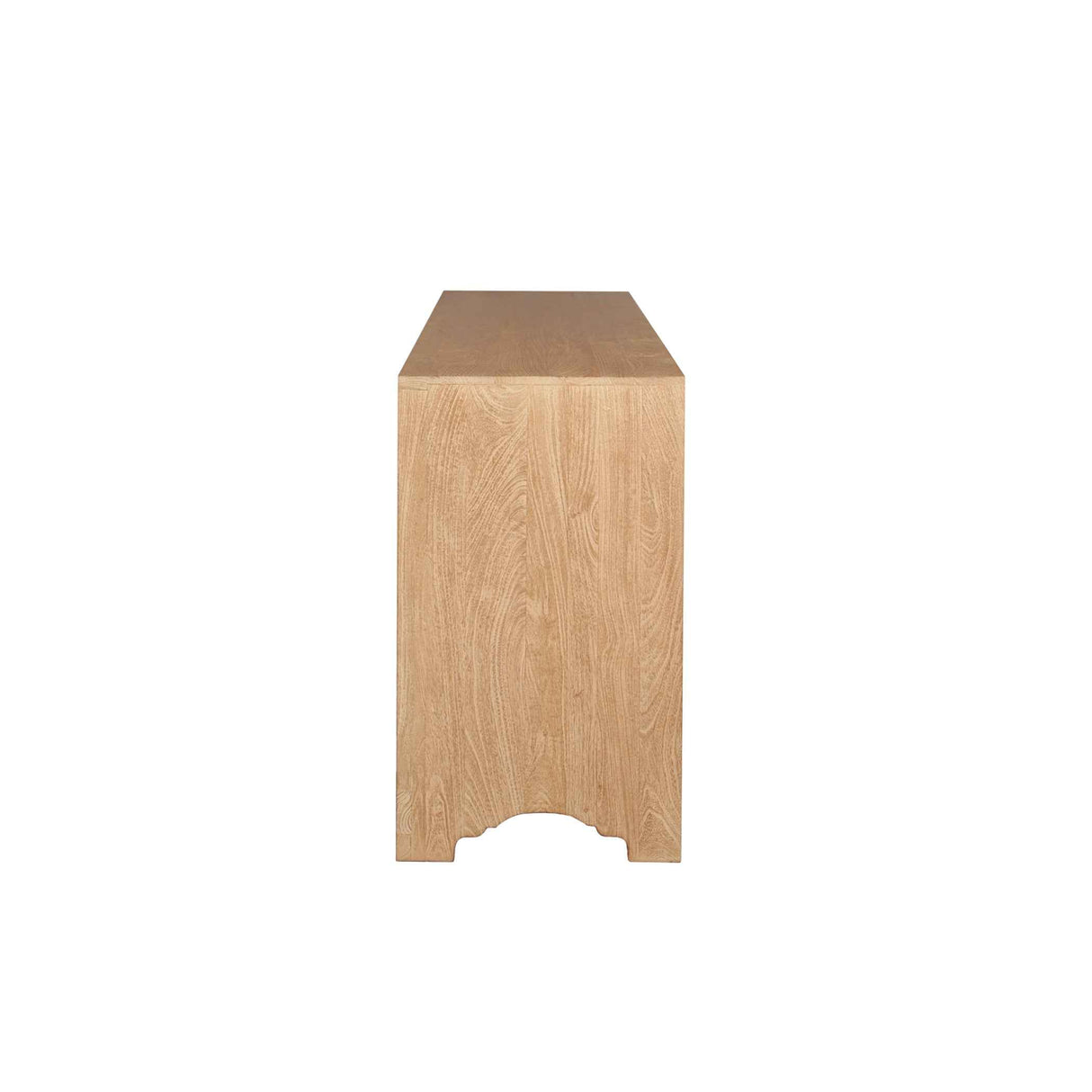 Taj 71" Dresser with Plinth Base in Whitewash by Home Trends & Design at Eve Furniture