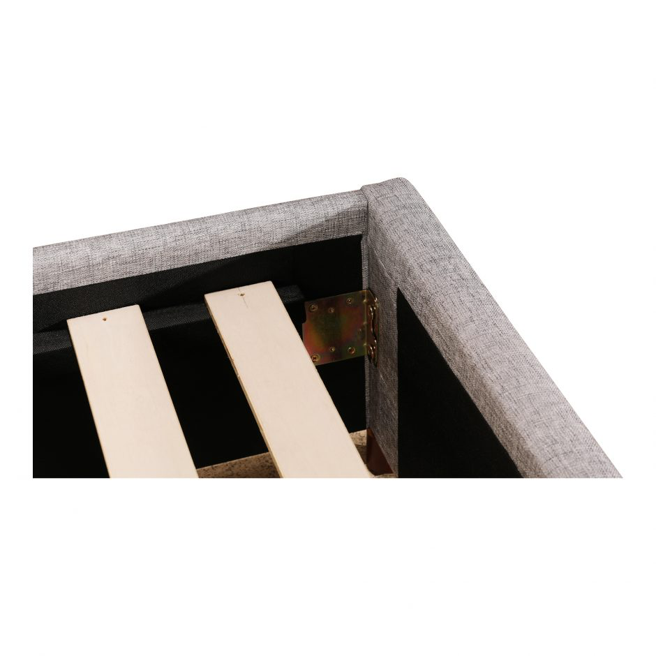 Takio Bed Light Grey by Moe's Home at Eve Furniture