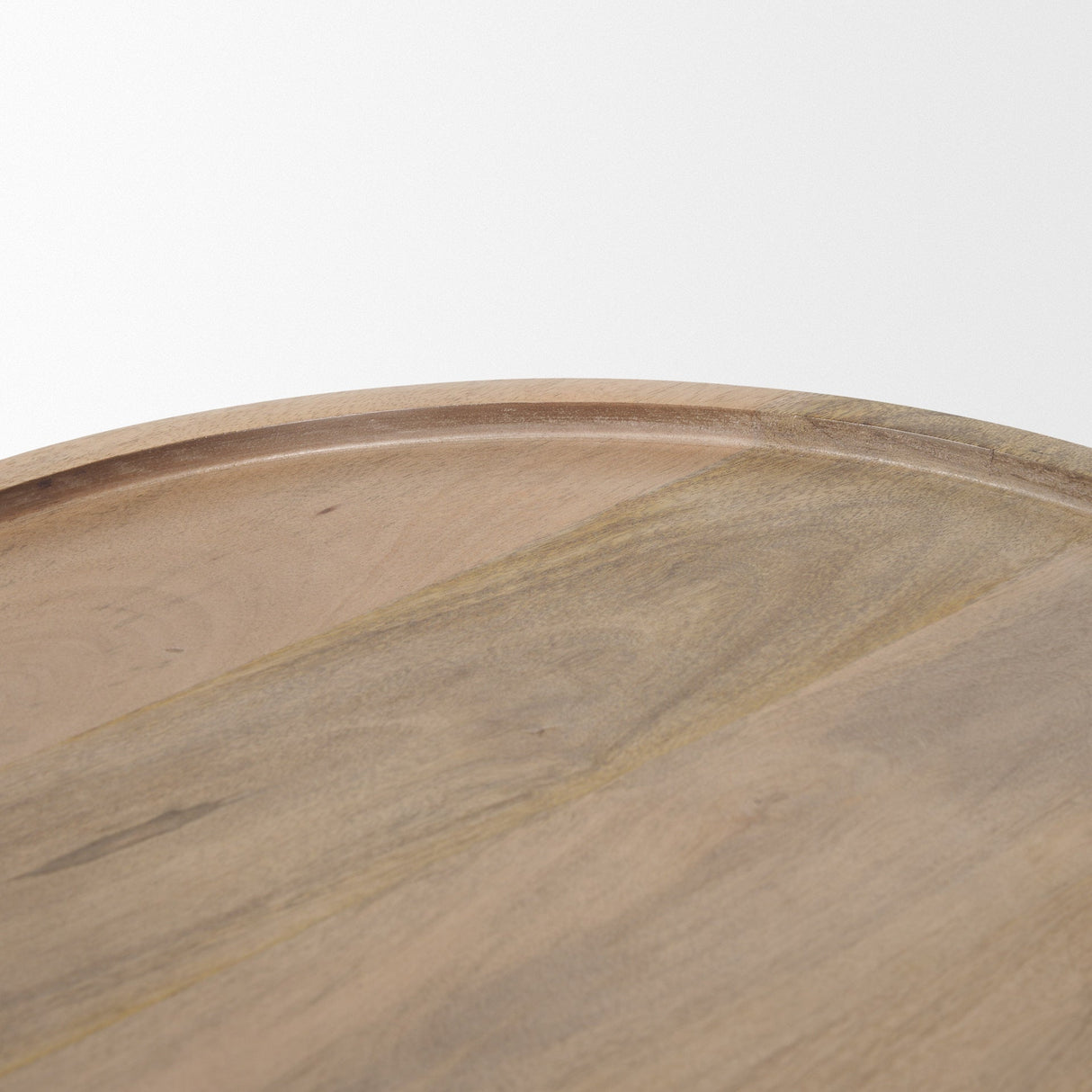 Takoda Light Brown Wood Tapered Drum Accent Table by Mercana at Eve Furniture