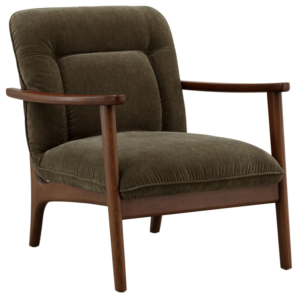 Talesa Chair, Olive by Dovetail at Eve Furniture