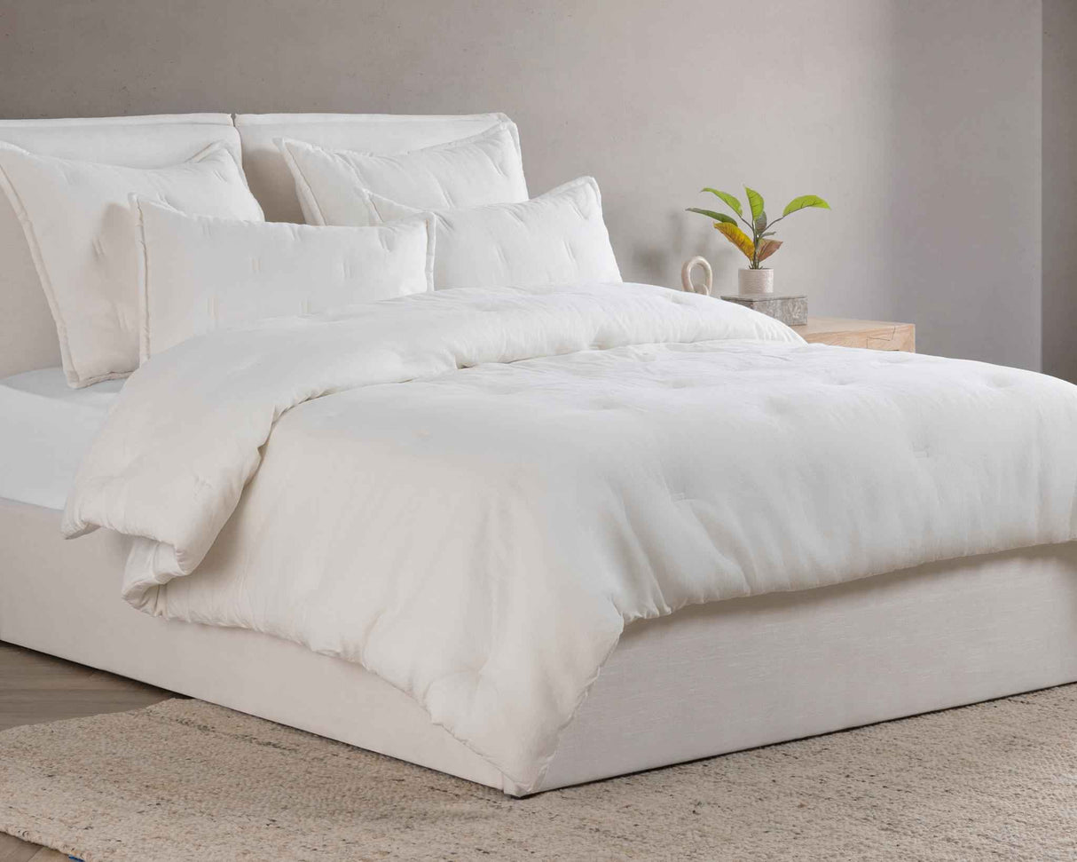Talia Cloud Comforter Collection by Classic Home at Eve Furniture