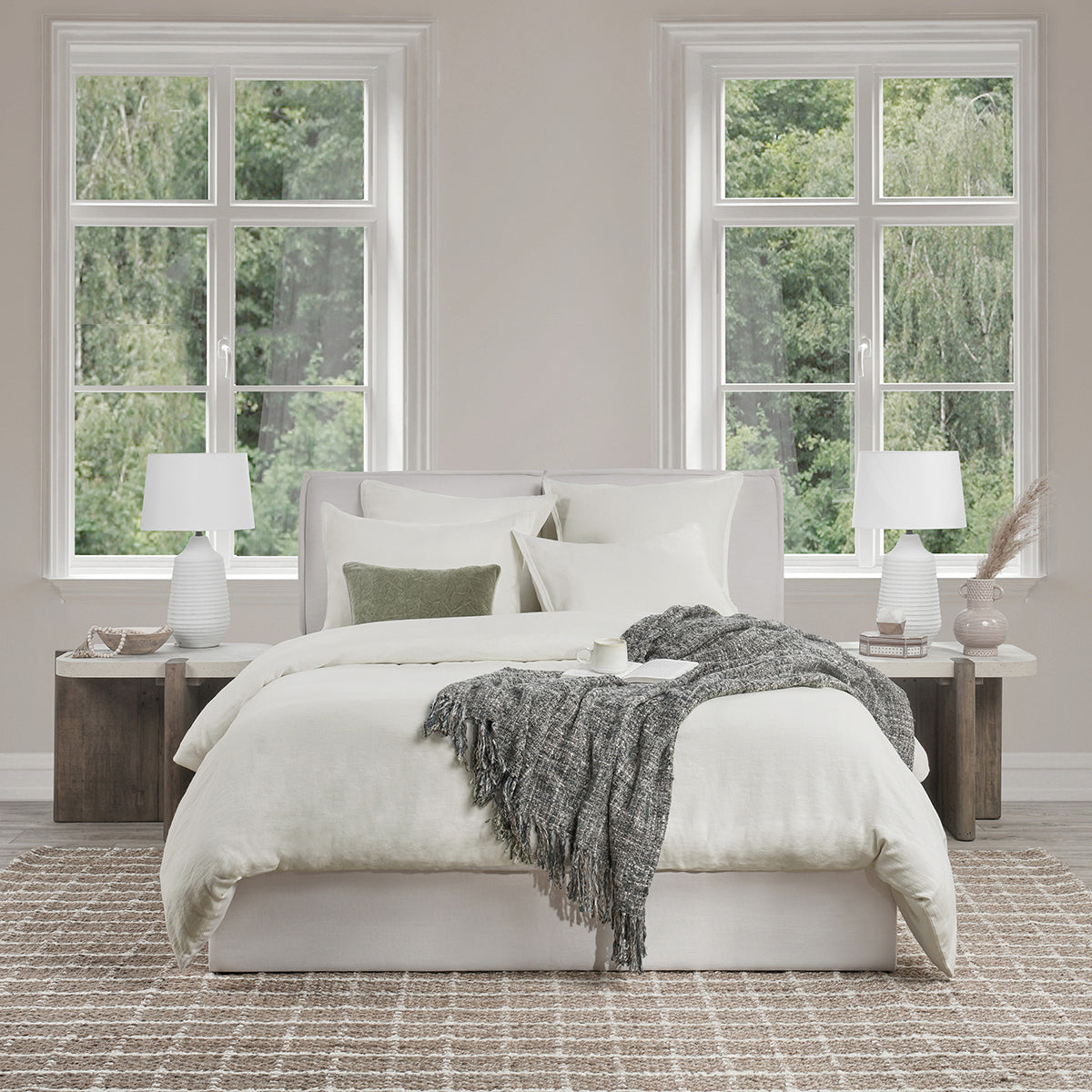 Talia Cloud Duvet Collection by Classic Home at Eve Furniture
