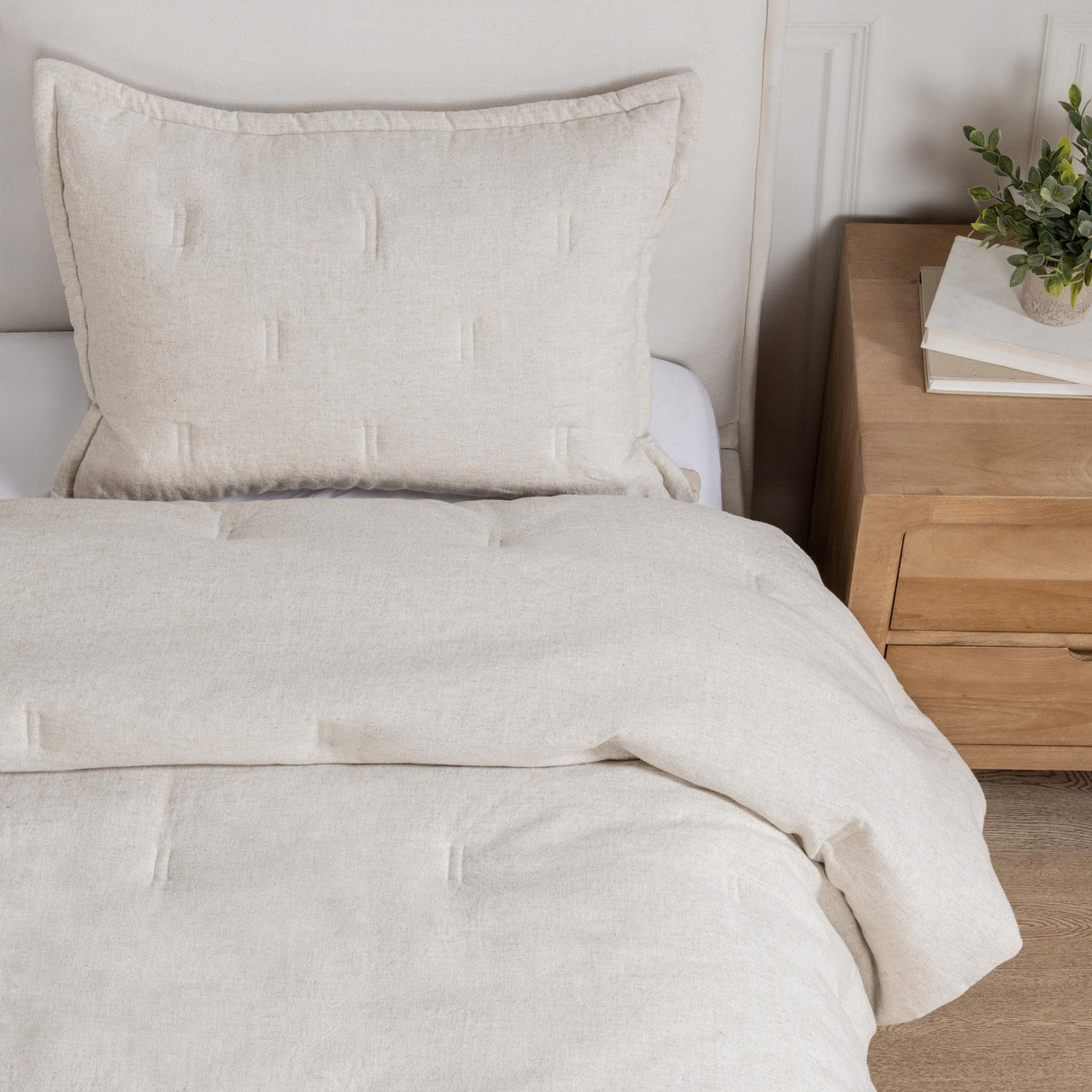 Talia Natural Comforter Collection by Classic Home at Eve Furniture