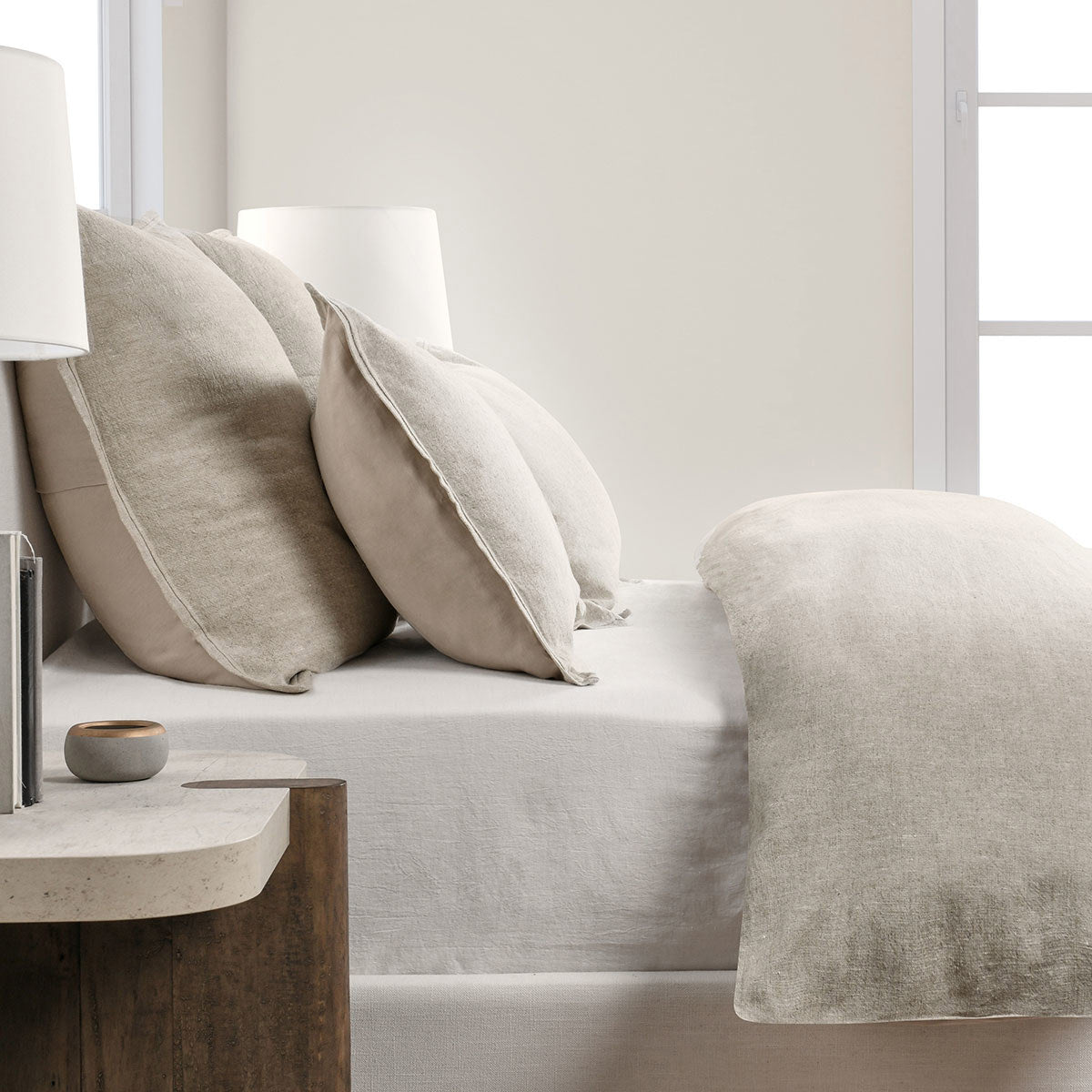 Talia Natural Duvet Collection by Classic Home at Eve Furniture