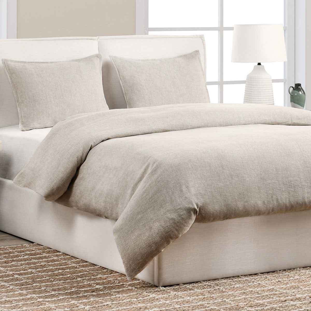 Talia Natural Duvet Collection by Classic Home at Eve Furniture