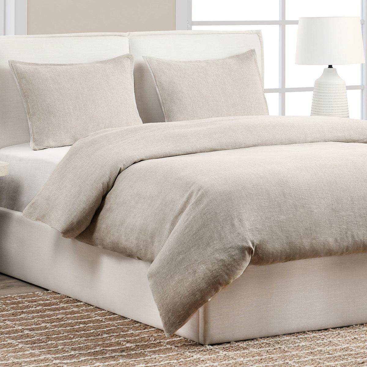 Talia Natural Duvet Collection by Classic Home at Eve Furniture