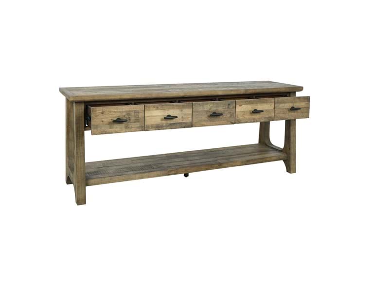 Talladega Brown Console Table by Classic Home at Eve Furniture