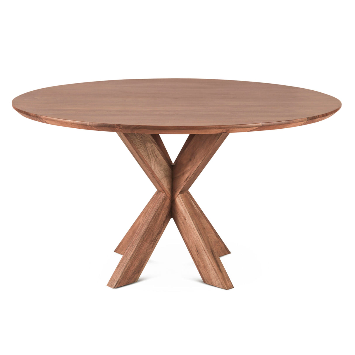 Tallinn 54" Round Dining Table in Weathered Acacia by Home Trends & Design at Eve Furniture