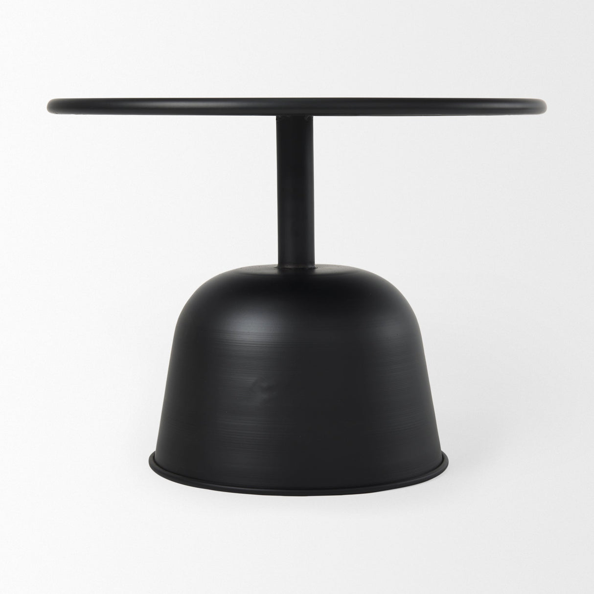 Talulla 19.7L x 19.7W x 14.8H Metal Matte Black Accent Table by Mercana at Eve Furniture