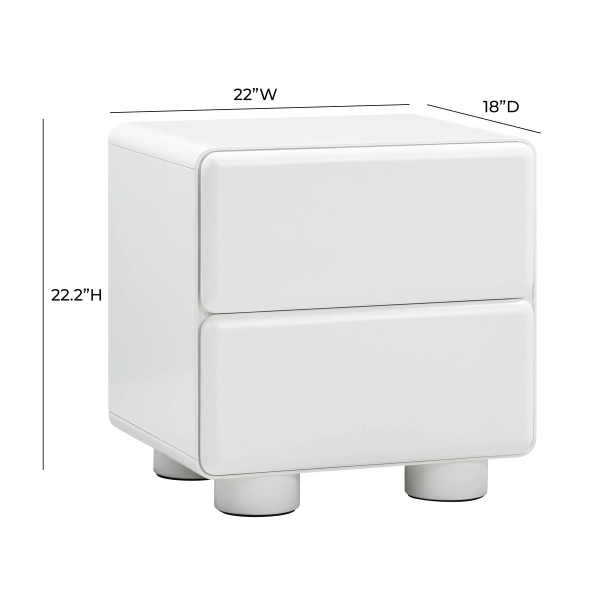 Tammy Nightstand by TOV Furniture at Eve Furniture