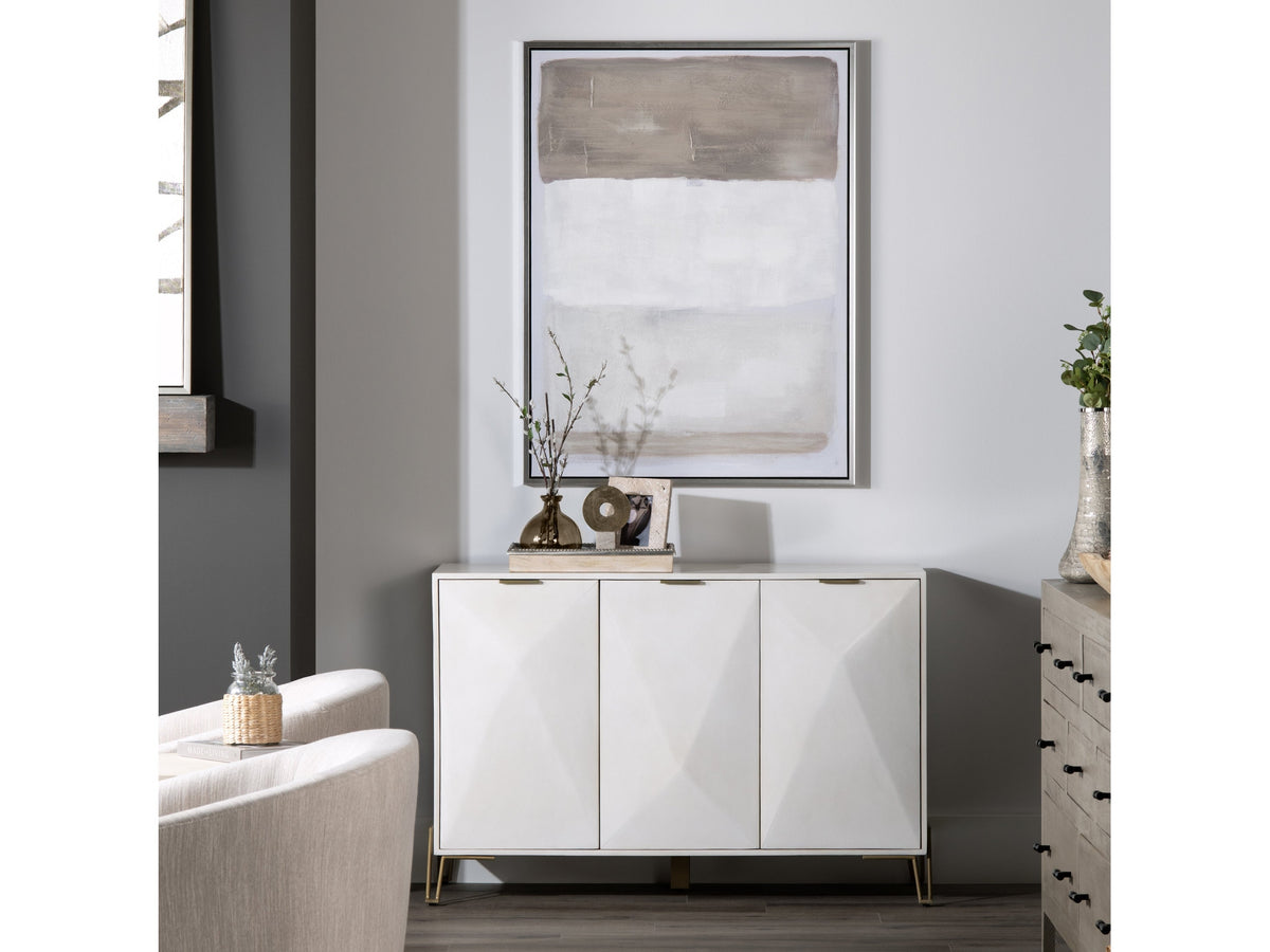 Tan Lines 2 Brown/White Canvas by Crestview at Eve Furniture
