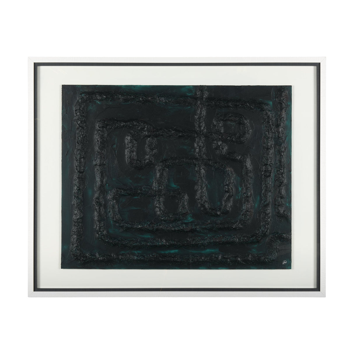 Tangled II by Studio M a handmade Original Framed Artwork under Glass by Mercana at Eve Furniture