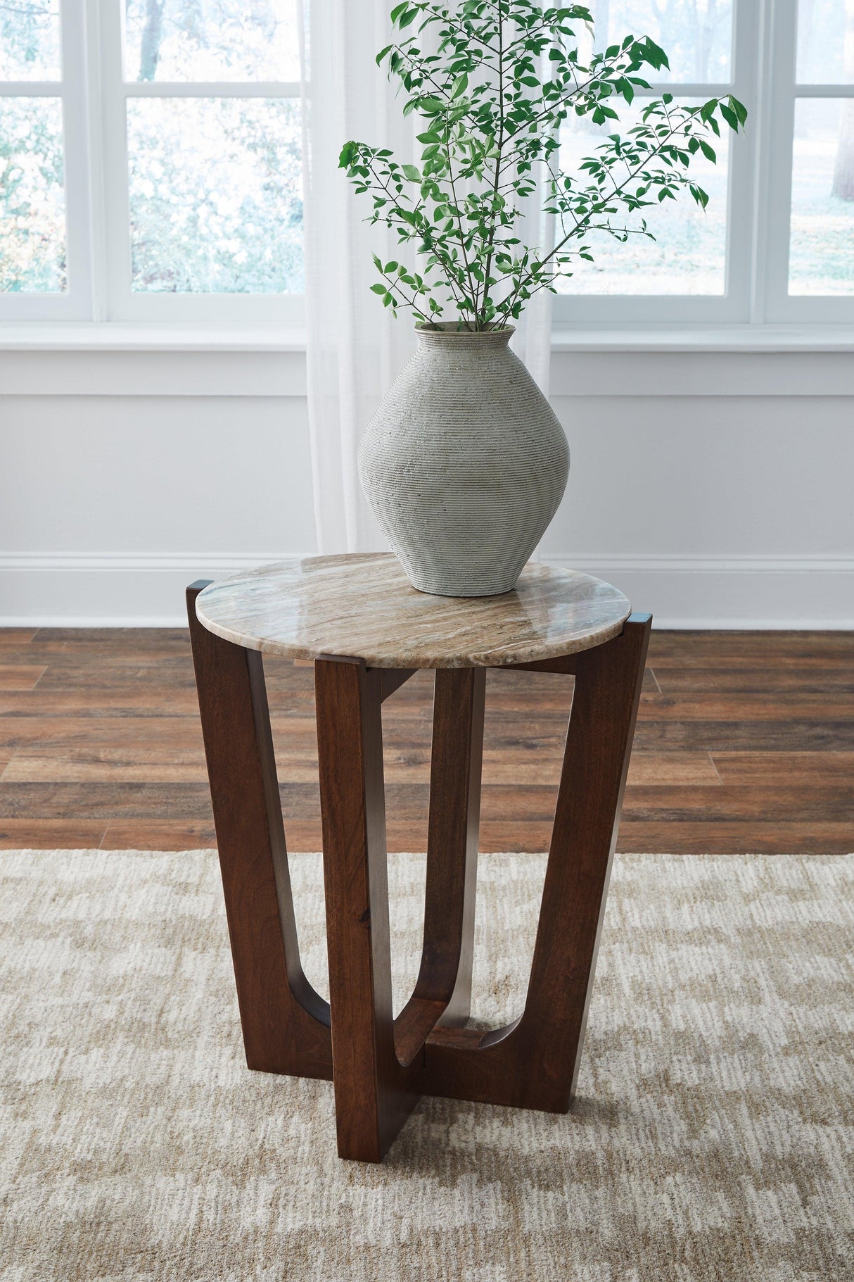Tanidore Warm Brown End Table by Ashley at Eve Furniture