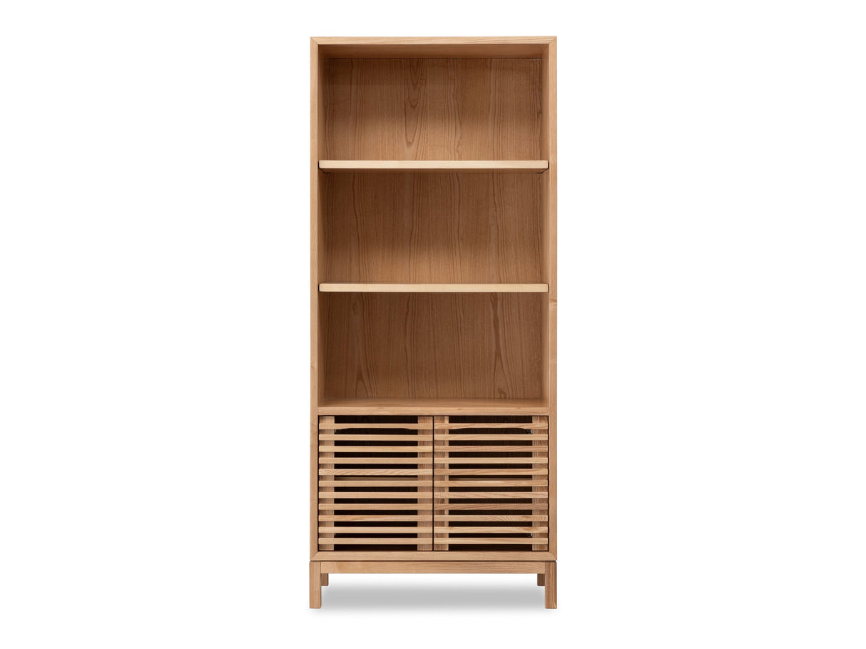 Tanner Flaxen Bookcase by Modus Furniture at Eve Furniture