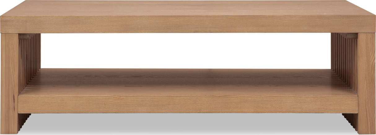 Tanner Flaxen Coffee Table by Modus Furniture at Eve Furniture