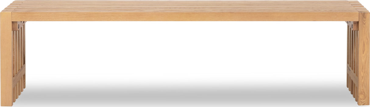 Tanner Flaxen Dining Bench by Modus Furniture at Eve Furniture