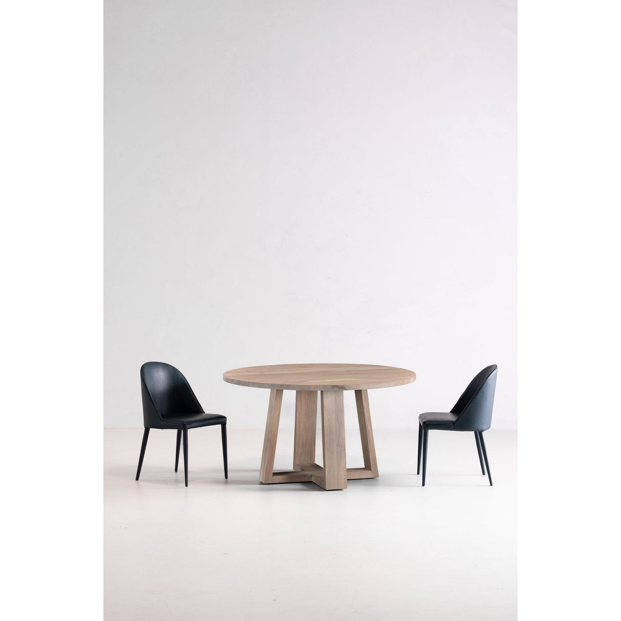 Tanya Grey Dining Table (Round) by Moe's Home at Eve Furniture