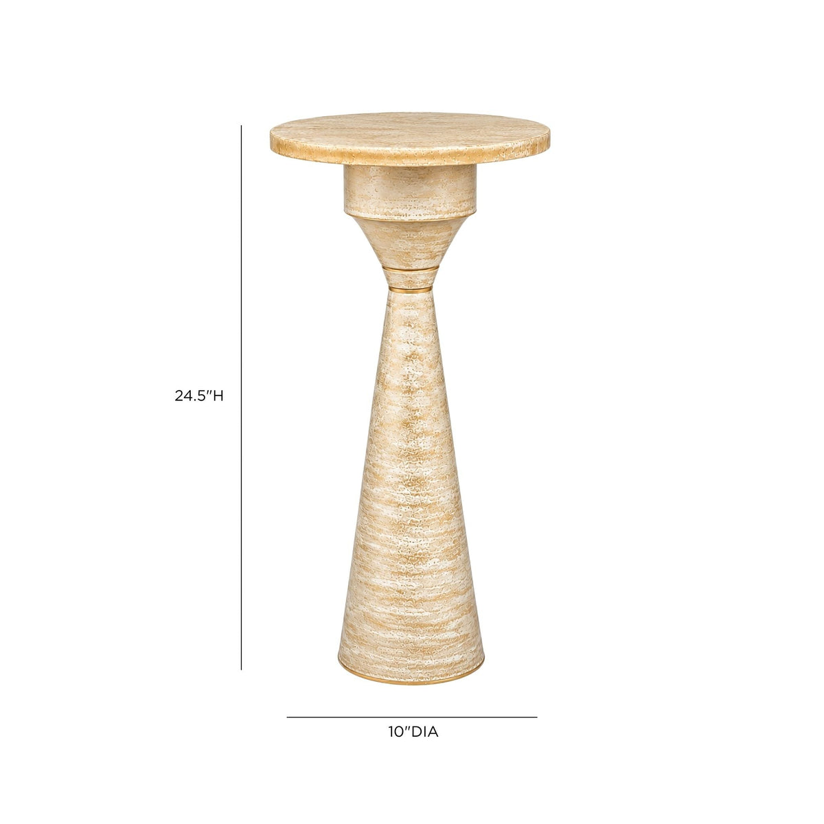 Tara Side Table by TOV Furniture at Eve Furniture