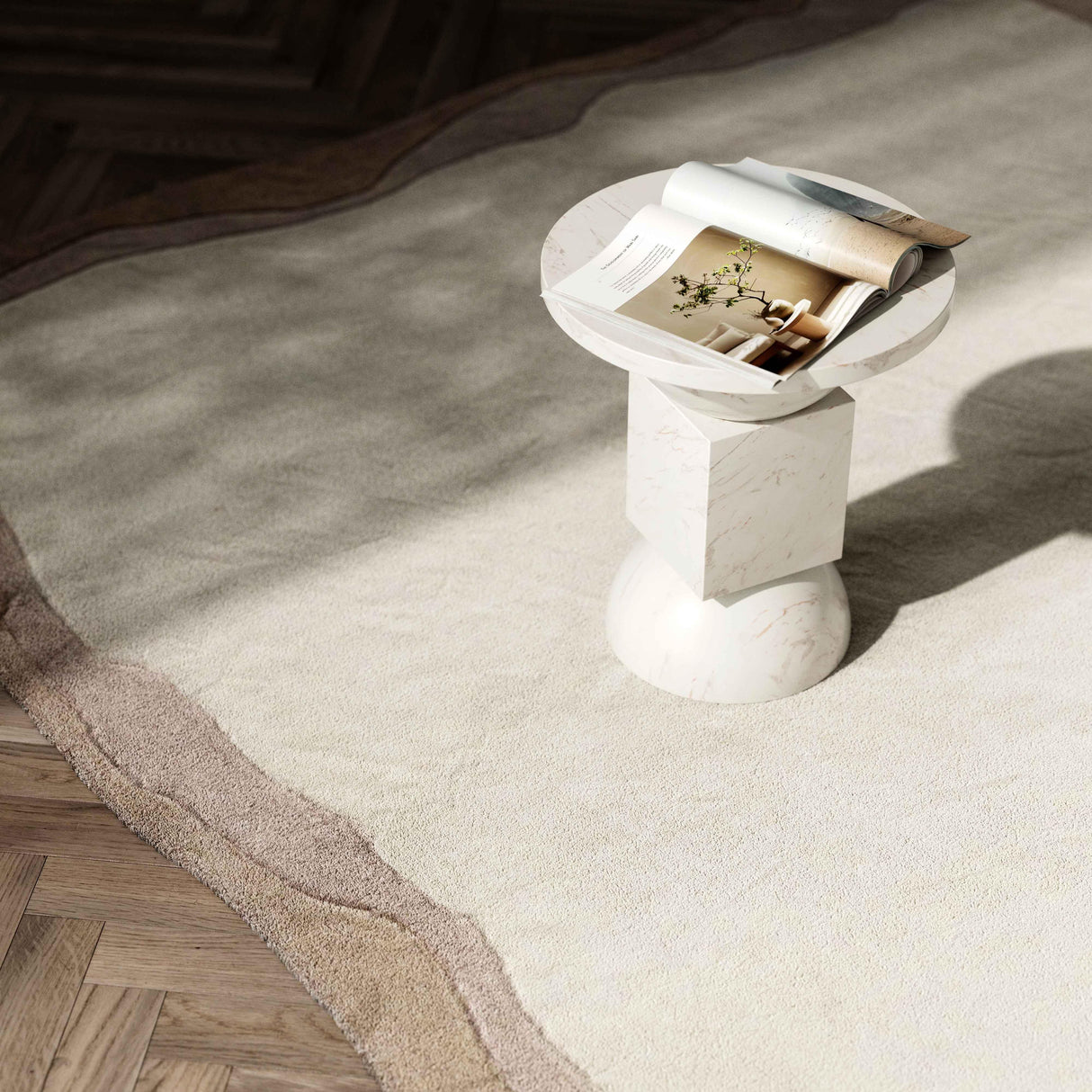 Tarba Rectangular Floor Rug by TOV Furniture at Eve Furniture