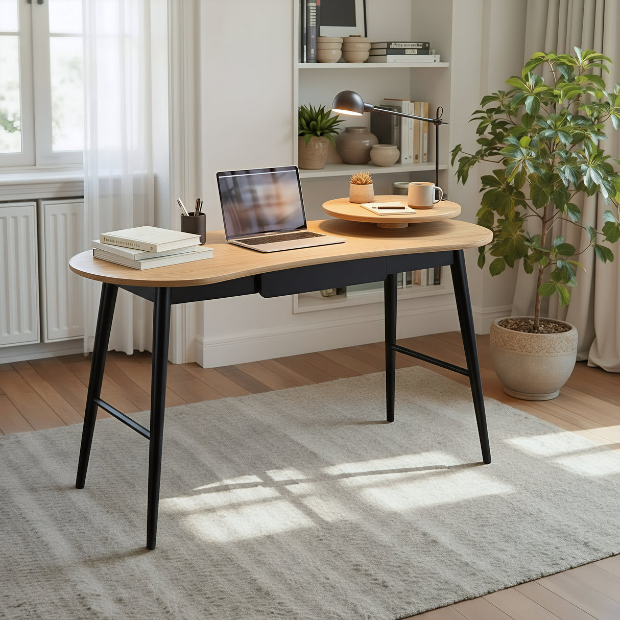 Tarkiz Natural Desk by Zuomod at Eve Furniture