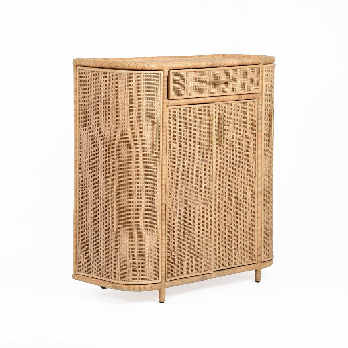 Tarot Natural Rattan Bar Cabinet by TOV Furniture at Eve Furniture