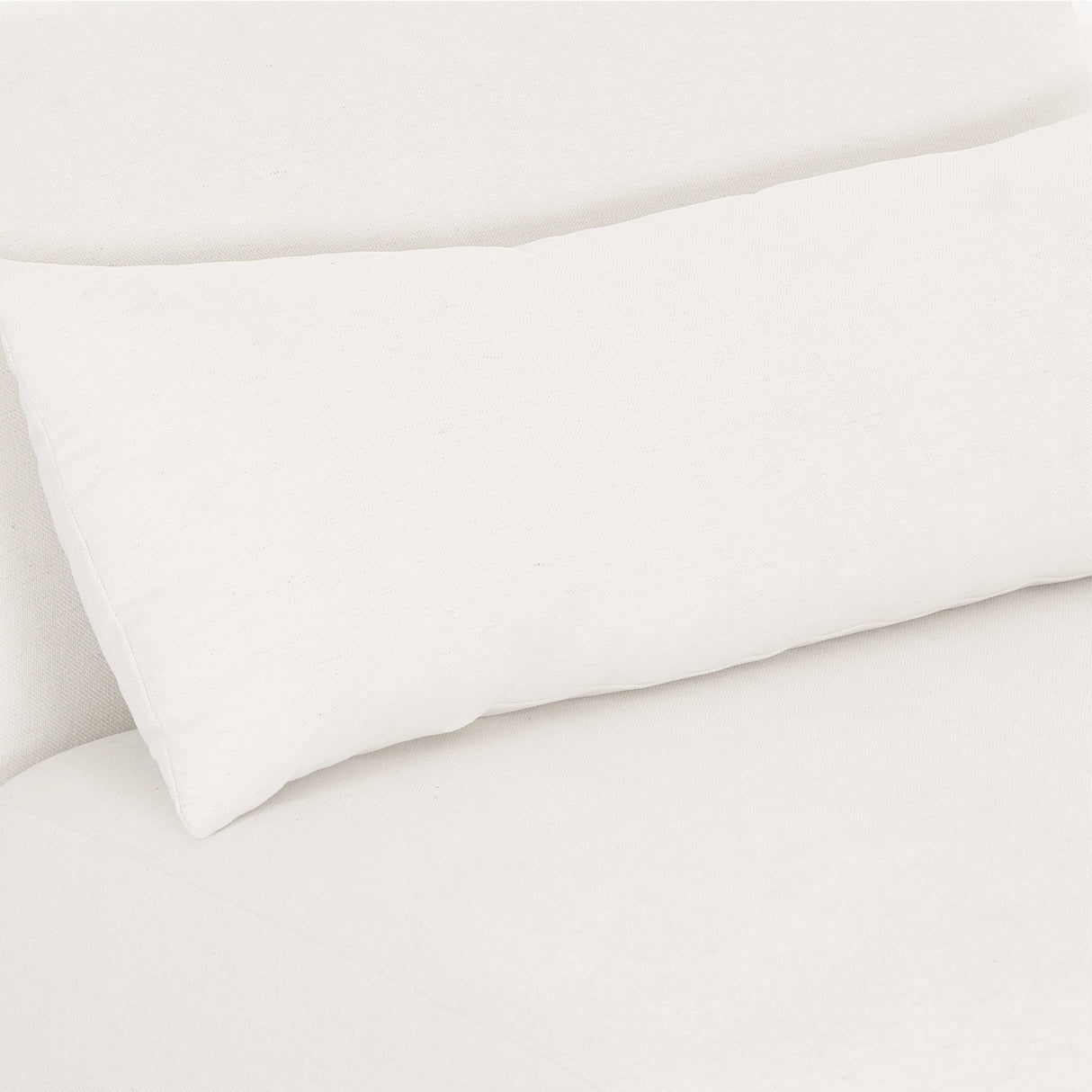 Tarra Cream Performance Chenille Modular Armless Chair by TOV Furniture at Eve Furniture