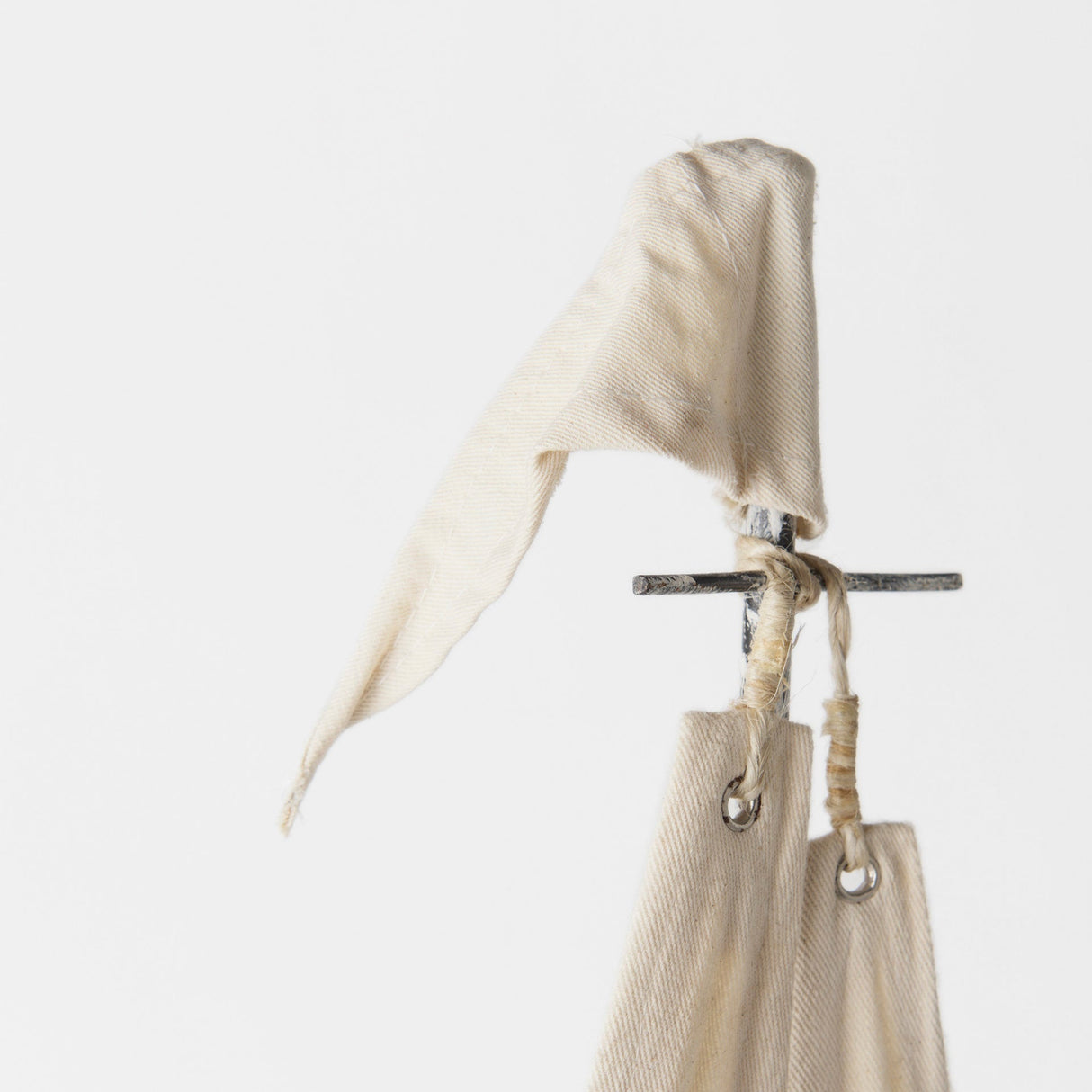 Tartane Large 22L x 2W Brown/Cream Nautical Inspired Sailboat by Mercana at Eve Furniture