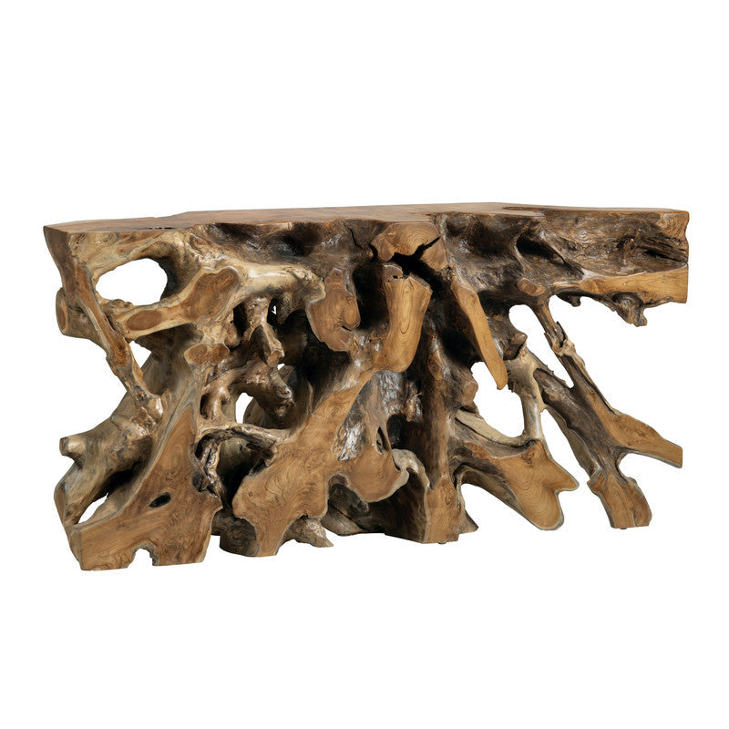 Taryn Tan Console Table by Crestview at Eve Furniture
