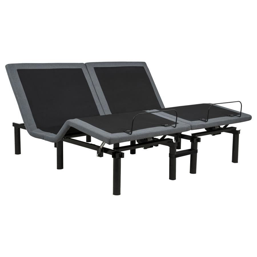 Tasca 2-Piece Split Eastern King Dual-Motor Adjustable Bed Base by Coaster at Eve Furniture