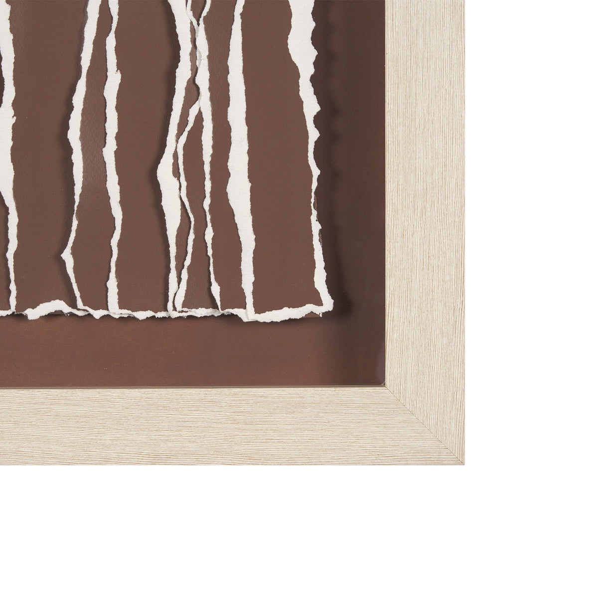 Tattered Waves I by Studio M a handmade Original Framed 3D Textured Artwork under Glass by Mercana at Eve Furniture
