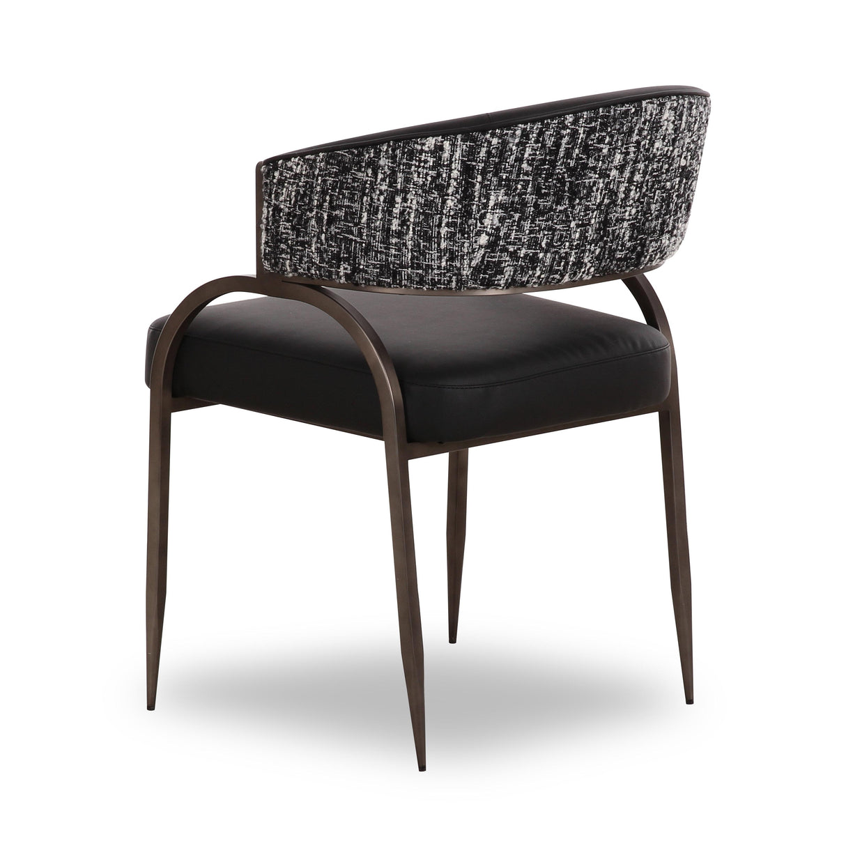 Tatum Vegan Leather 2-Tone Dining Chair by TOV Furniture at Eve Furniture