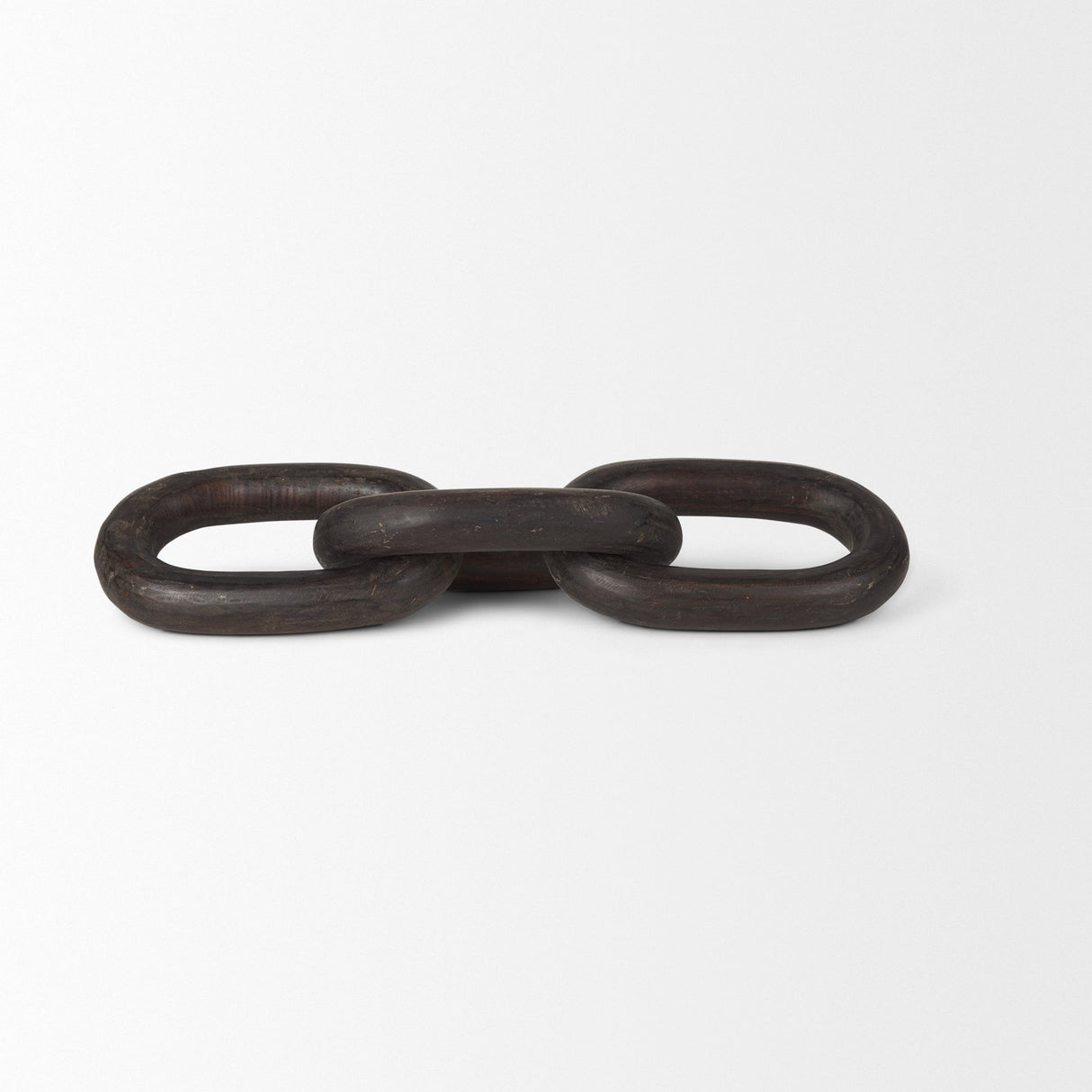 Tayla Large Black-Brown Wood Chain Link by Mercana at Eve Furniture