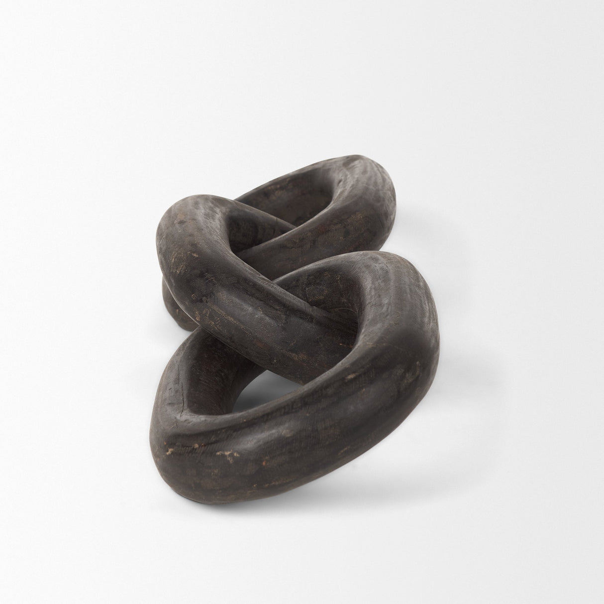 Tayla Large Black-Brown Wood Chain Link by Mercana at Eve Furniture