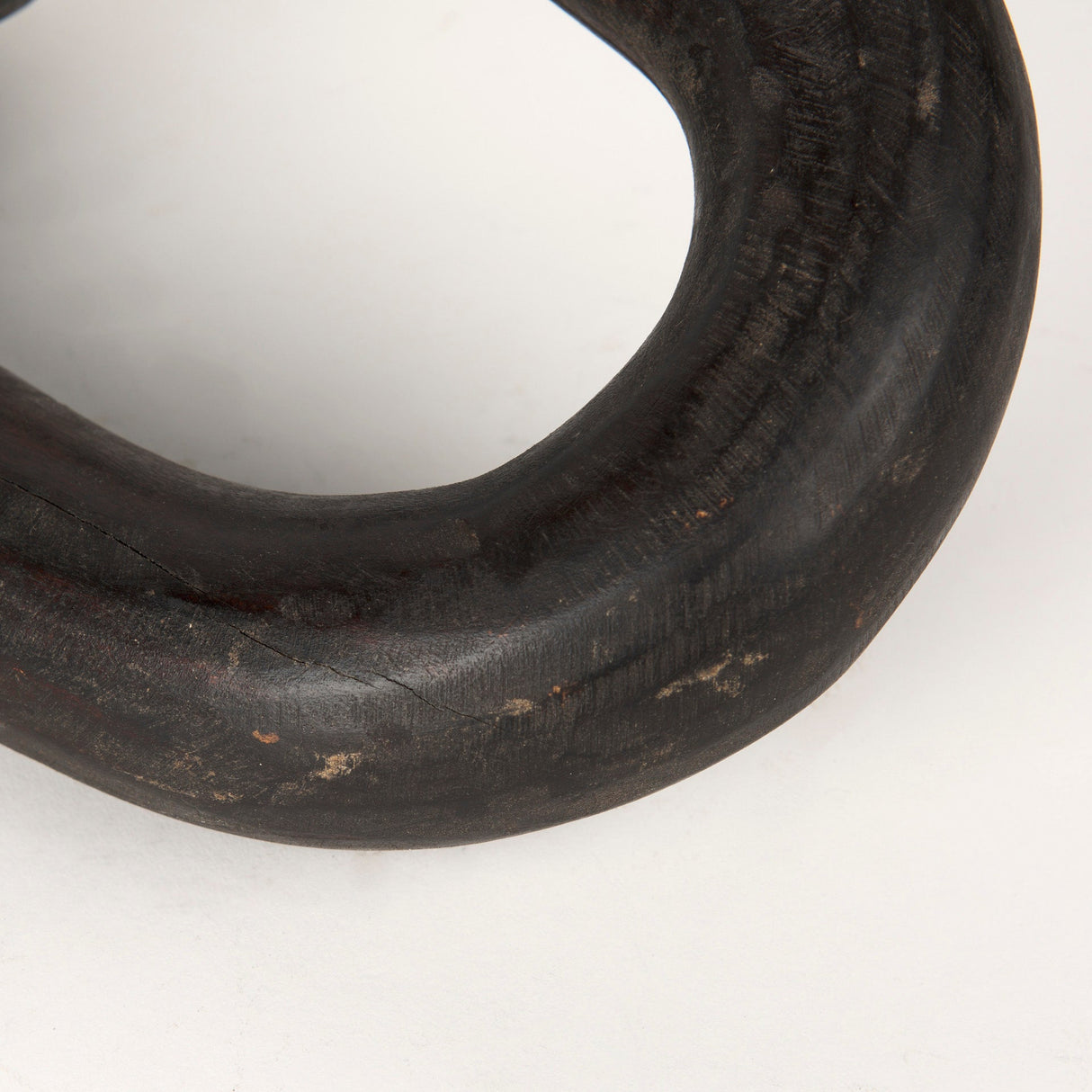 Tayla Large Black-Brown Wood Chain Link by Mercana at Eve Furniture