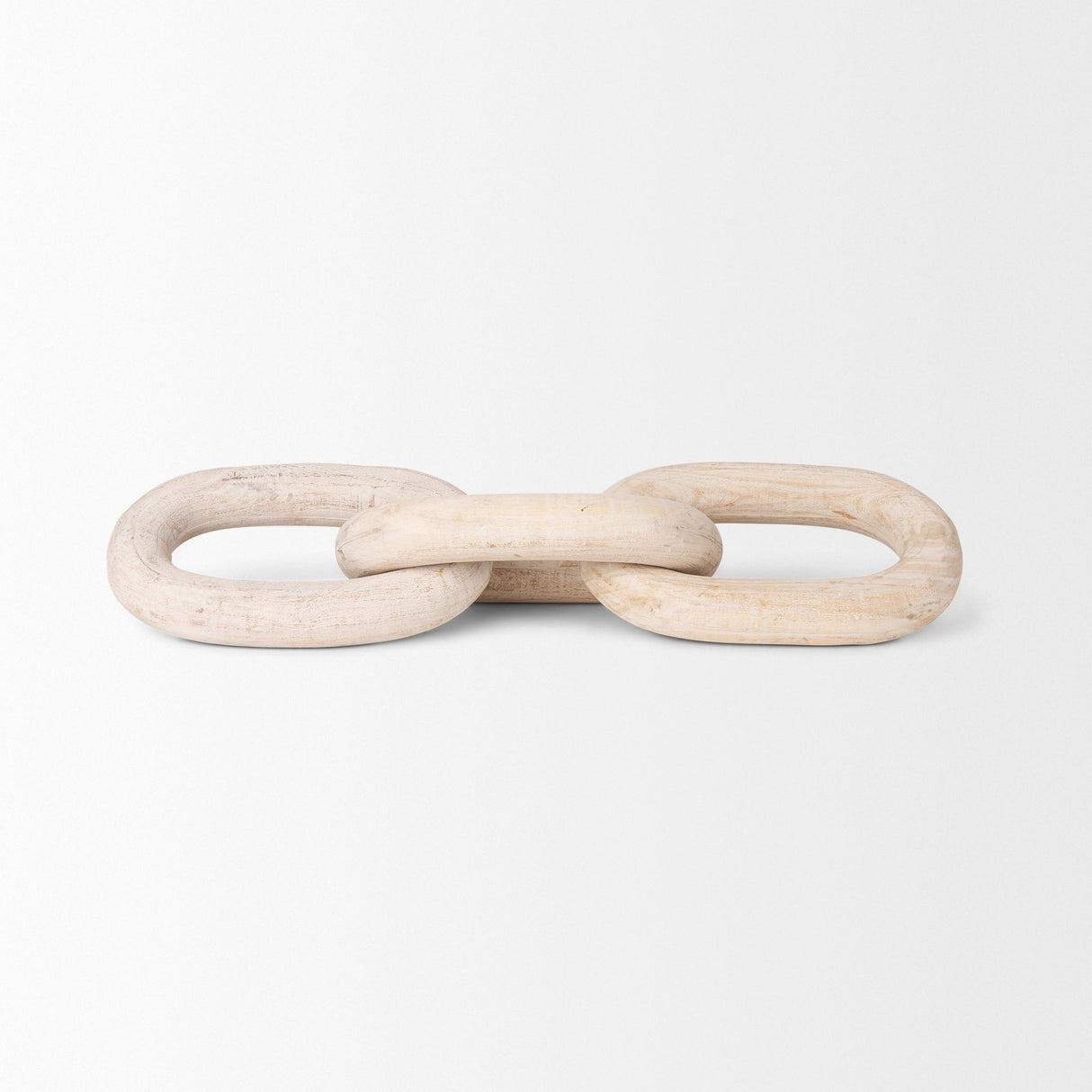 Tayla Large Blonde Wood Chain Link by Mercana at Eve Furniture