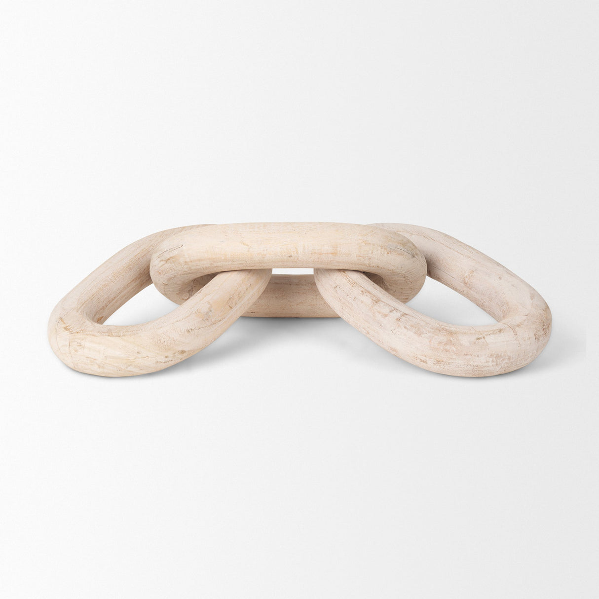 Tayla Large Blonde Wood Chain Link by Mercana at Eve Furniture
