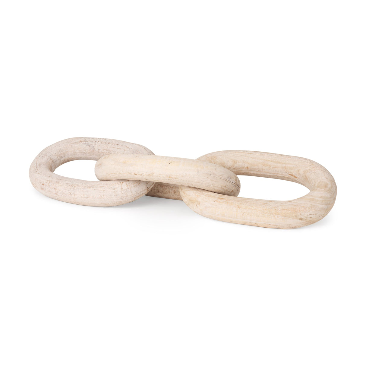 Tayla Large Blonde Wood Chain Link by Mercana at Eve Furniture