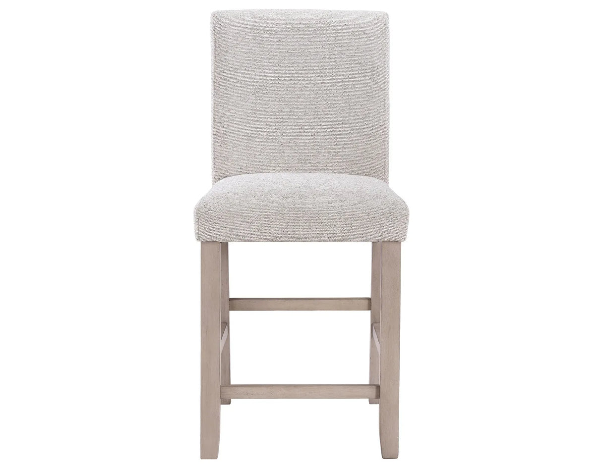 Taylor Tan Faux-Marble Counter Height Dining Set by Steve Silver at Eve Furniture