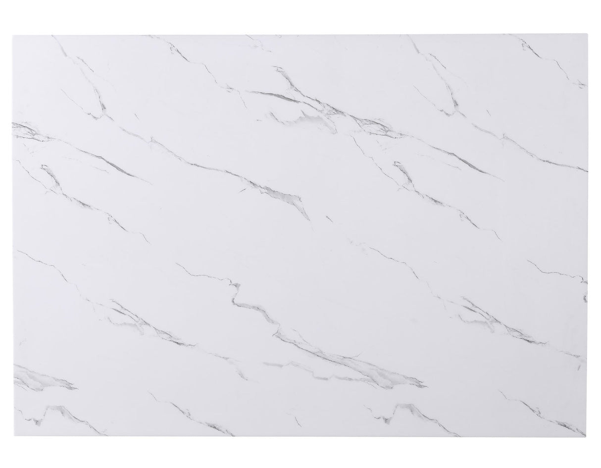 Taylor Tan Faux-Marble Counter Height Set by Steve Silver at Eve Furniture