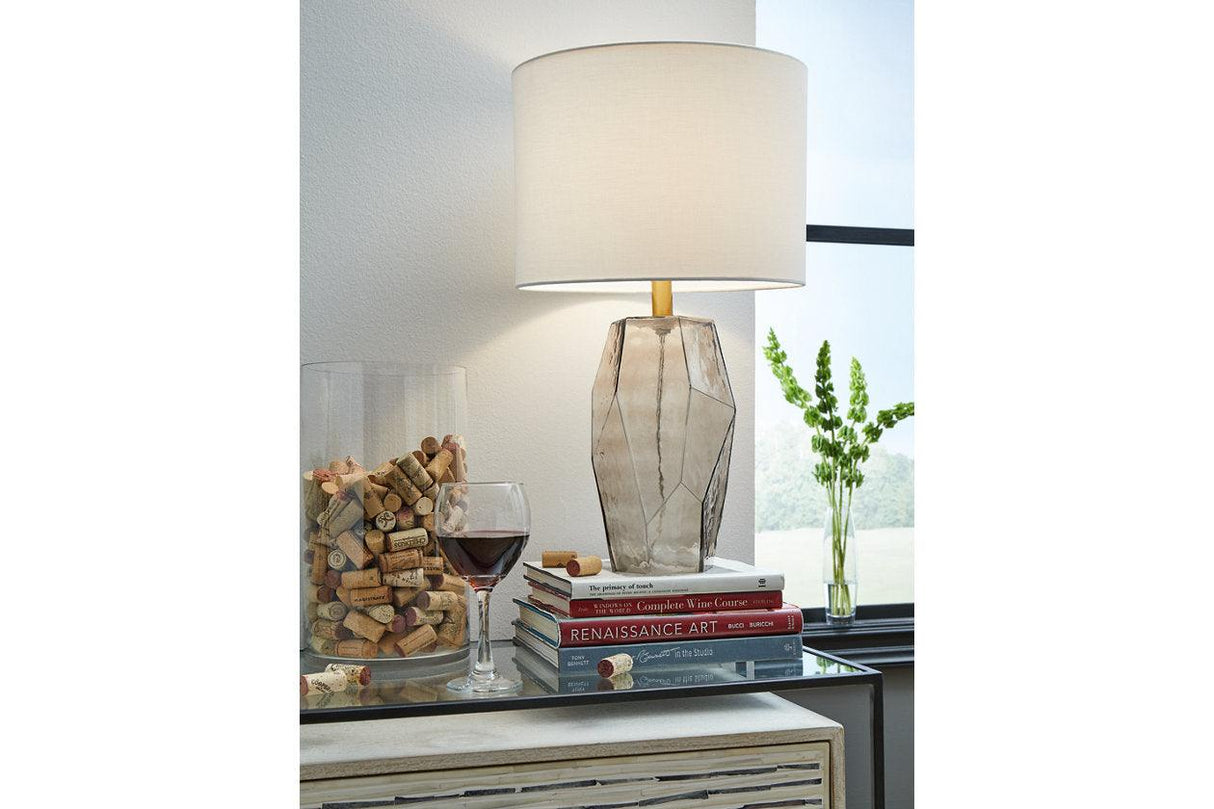 Taylow Gray Table Lamp by Ashley at Eve Furniture