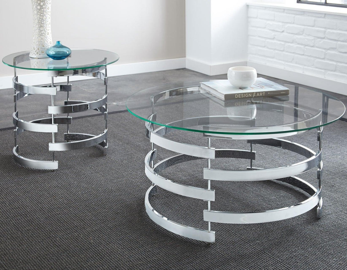 Tayside End Table by Steve Silver at Eve Furniture